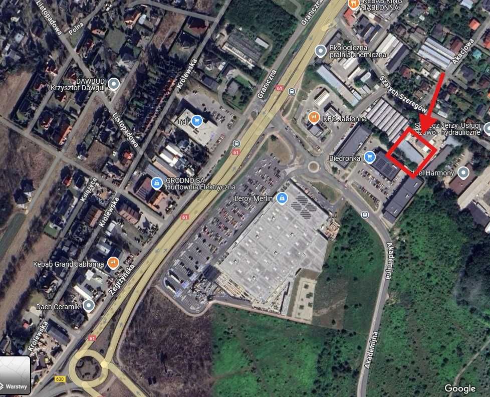 Wynajmę Hale Magazyn 800m2