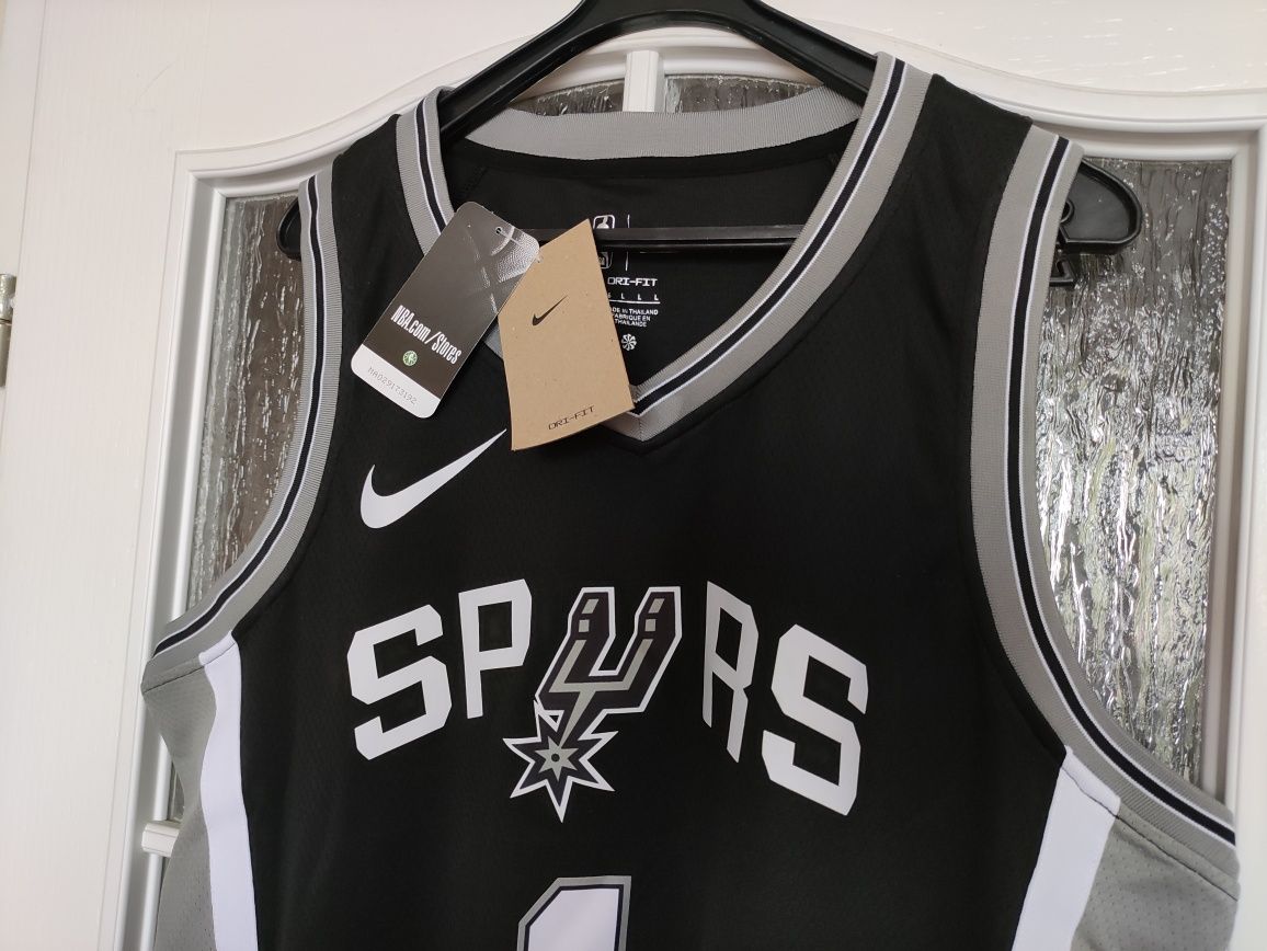 Koszulka Jersey NBA San Antonio Spurs r.L SAS Nr 1 Victor Wembanyama