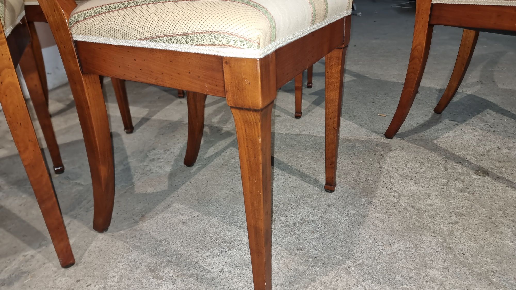 Antyczne Krzesła Biedermeier kpl 6szt