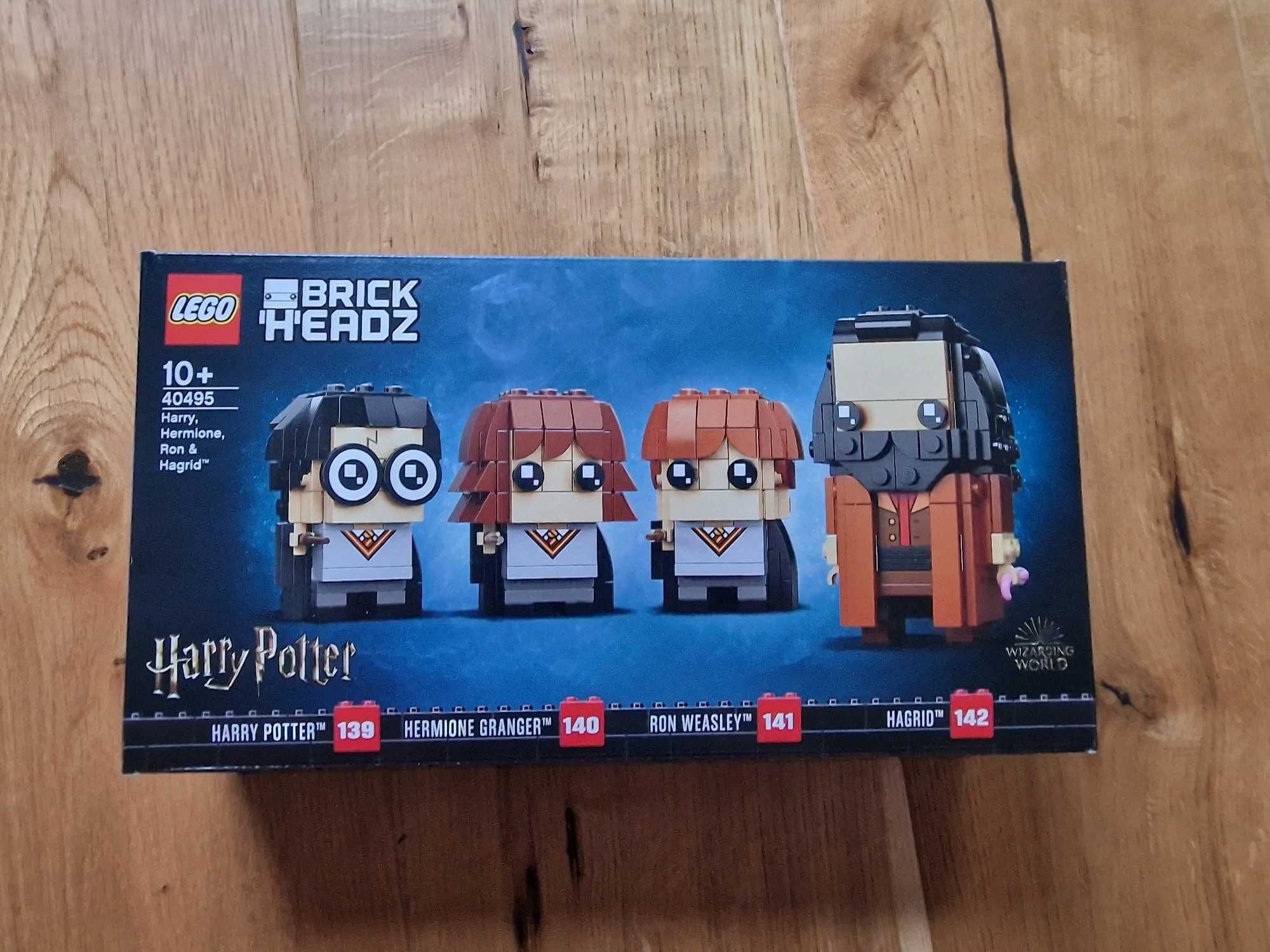 LEGO 40495 BrickHeadz - Harry, Hermiona, Ron i Hagrid