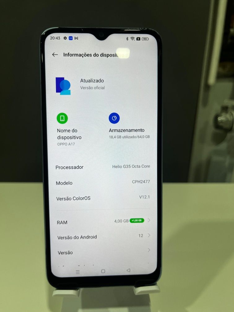 OPPO  A17  desbloqueado