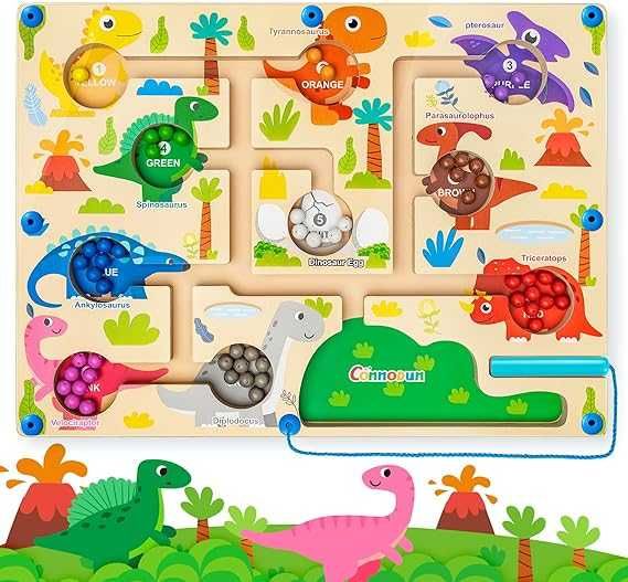 Tablica Magnetyczna Gra edukacyjna Labirynt Montessori Dla Dzieci