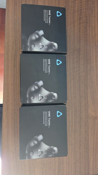 3x VIVE tracker 3.0