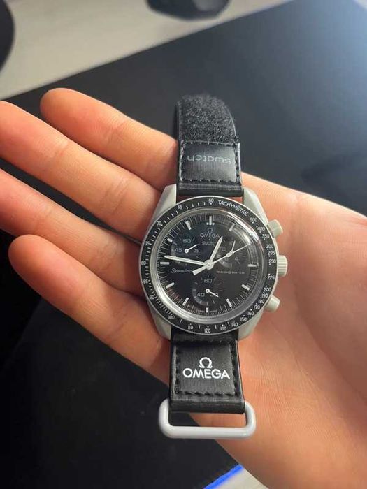 Omega x Swatch Mission to the Moon SO33M100 - Uniwersalny każdą okazję