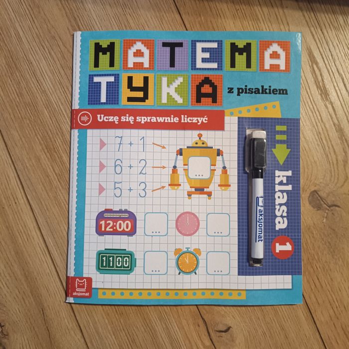 Matematyka z pisakiem klasa 1 książka dla dzieci