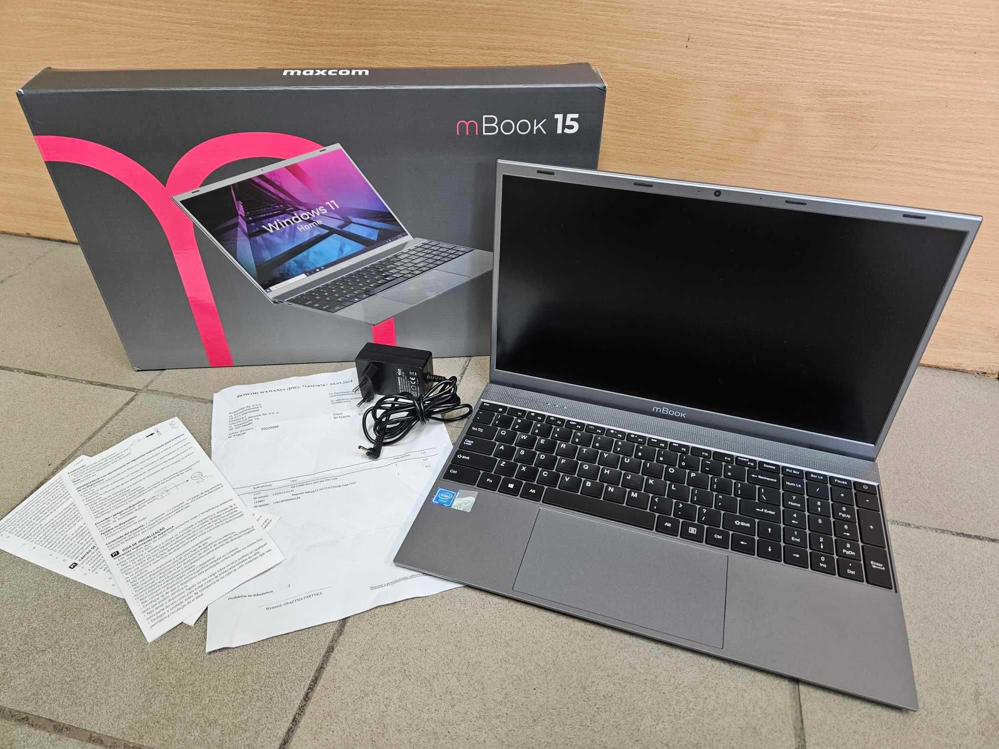 Laptop MaxCom mBook 15 - GWARANCJA !!!