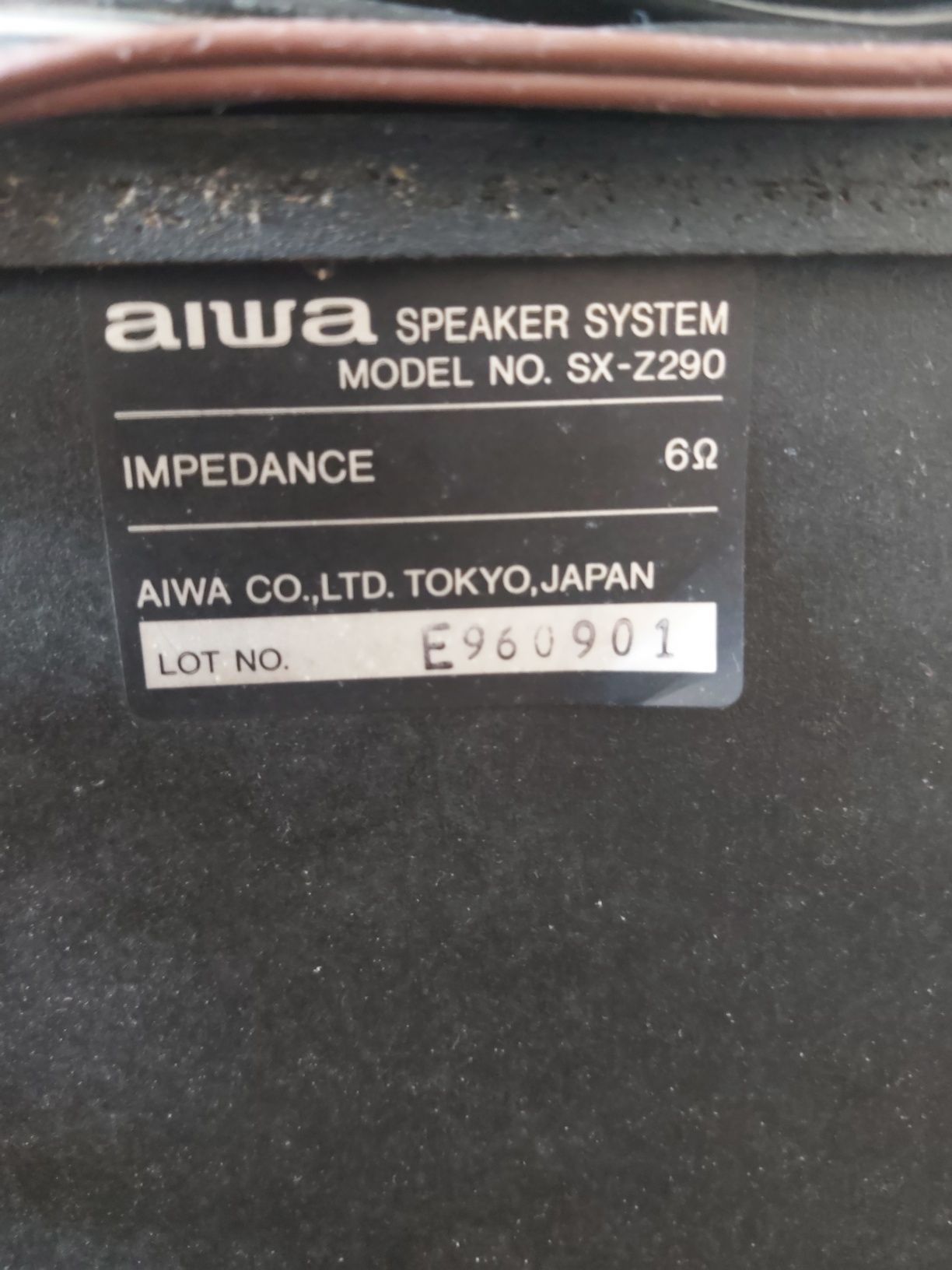 colunas  da aiwa