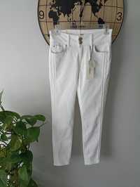 Spodnie białe skinny S.Oliver roz.S/M