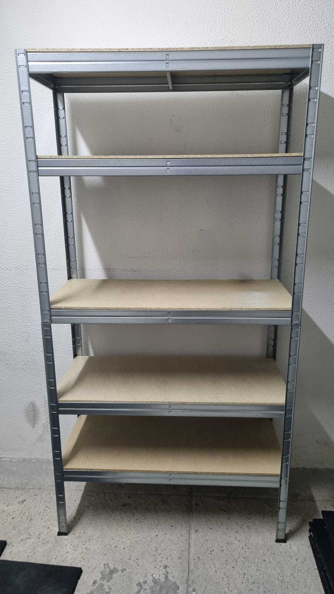 Estante Metálica - 175cm x 90cm x 40cm NEGOCIÁVEL