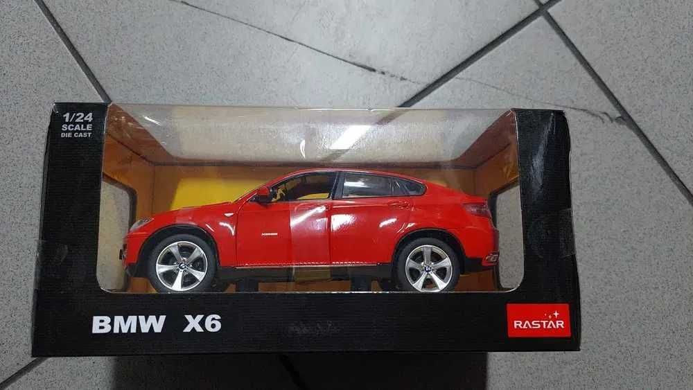 BMW X6 pojazd metalowy skala 1:24 RASTAR u tigera wiek 14+ u tigera