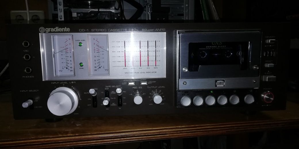 Tape Deck Gradiente CD-1 Vintage