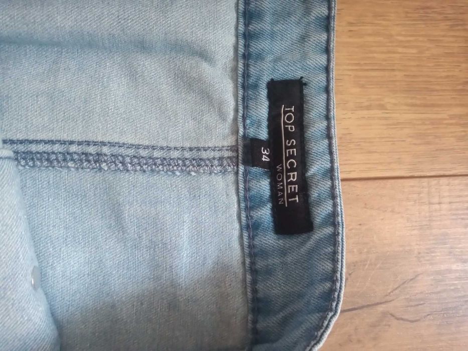 Spódnica TOP SECRET r. 34 jeans