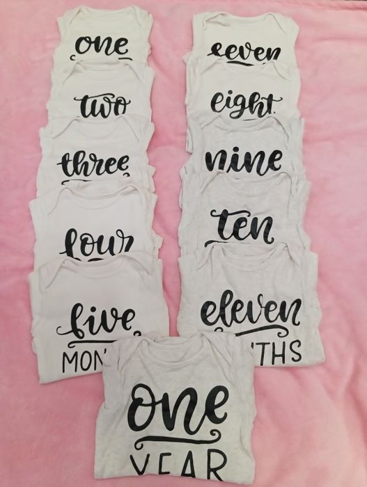 Боді з цифрою для фотосесії