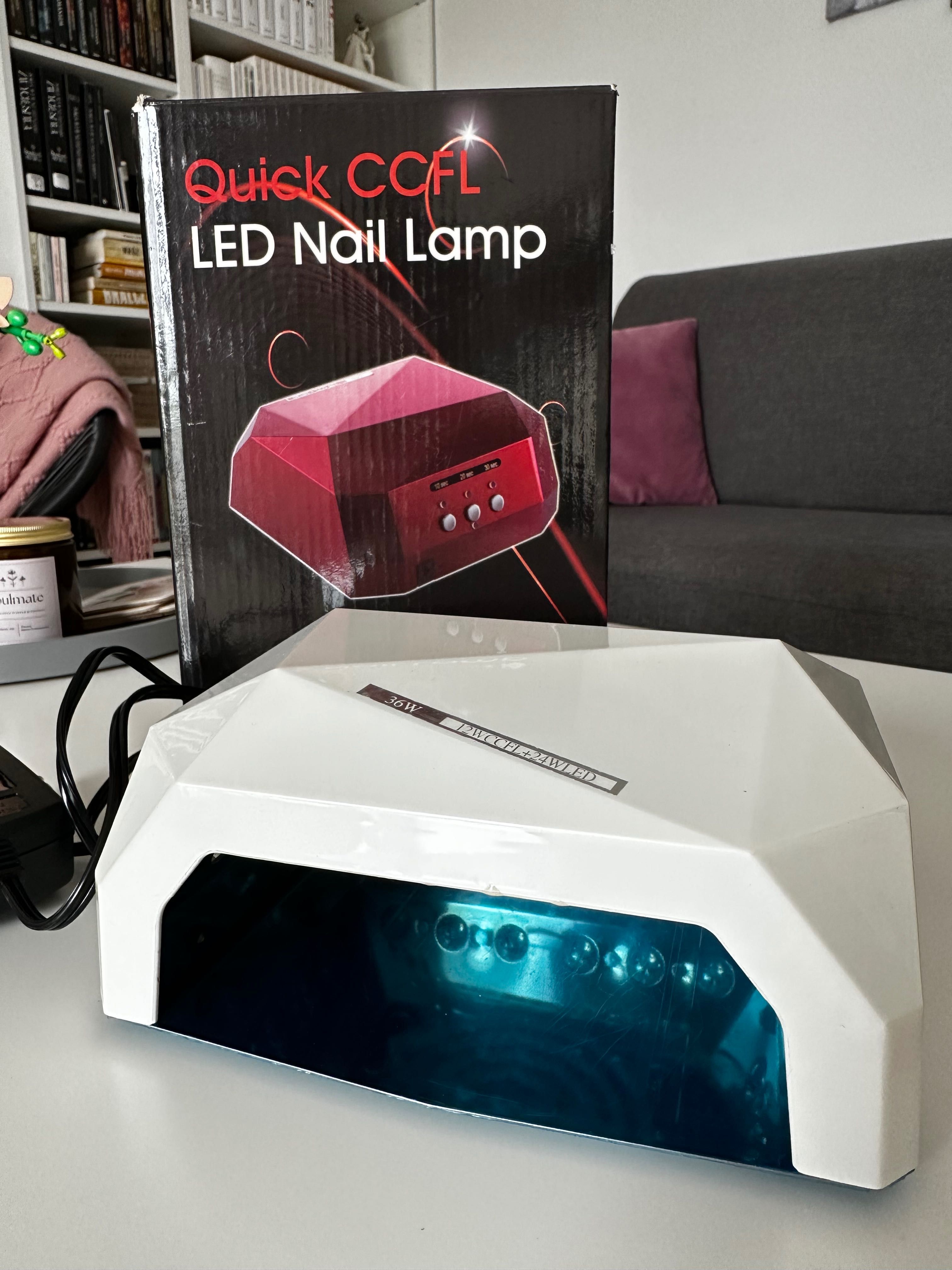 Lampa UV LED CCFL do paznokci manicure hybrydowy - 36 W