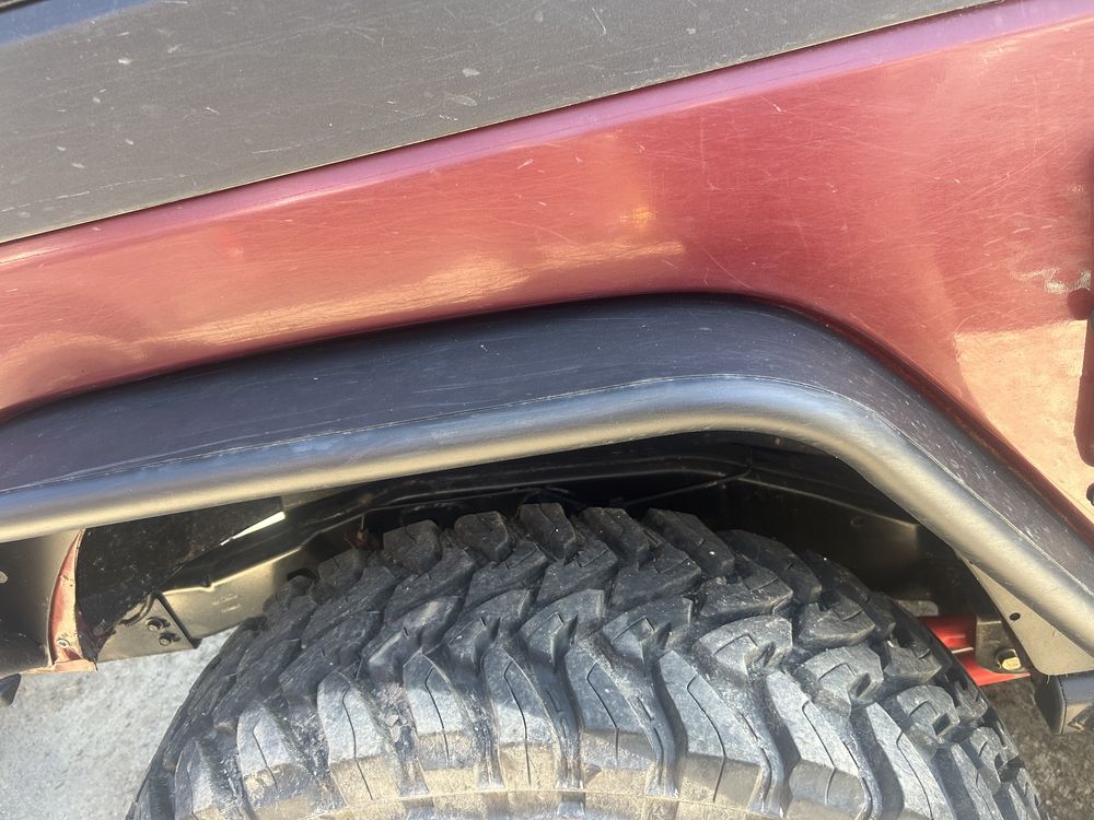 Wrangler JK poszerzki nadkola zewnetrzne stalowe