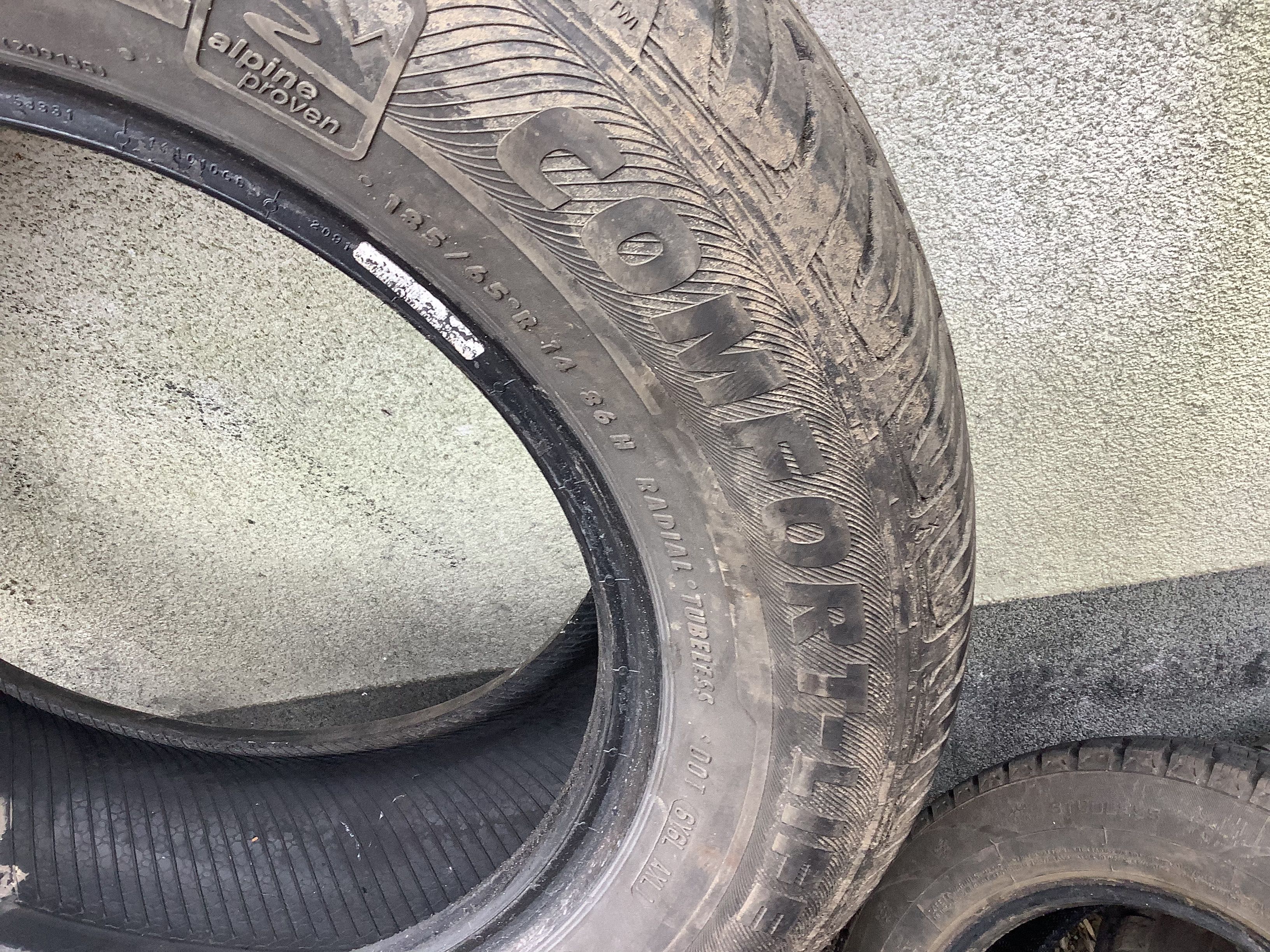 SEMPERIT 185/65r14 2szt opony letnie 6.5mm 2015r