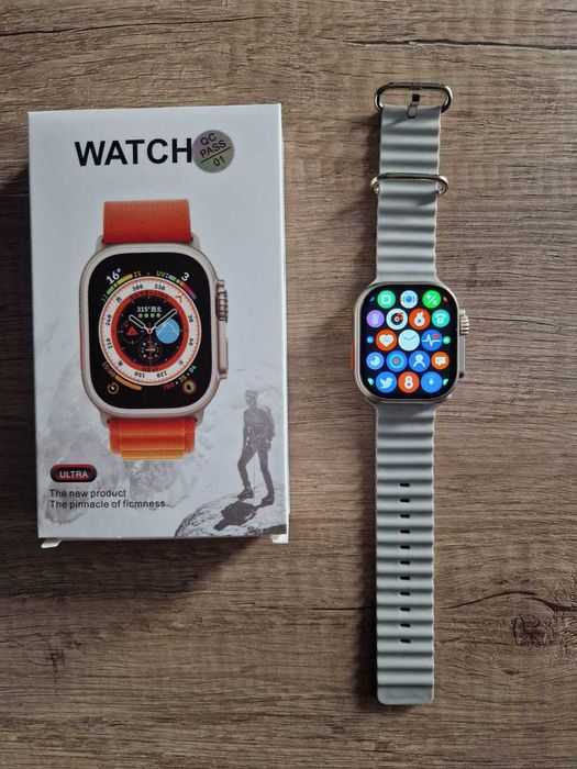 Smartwatch szary nowy