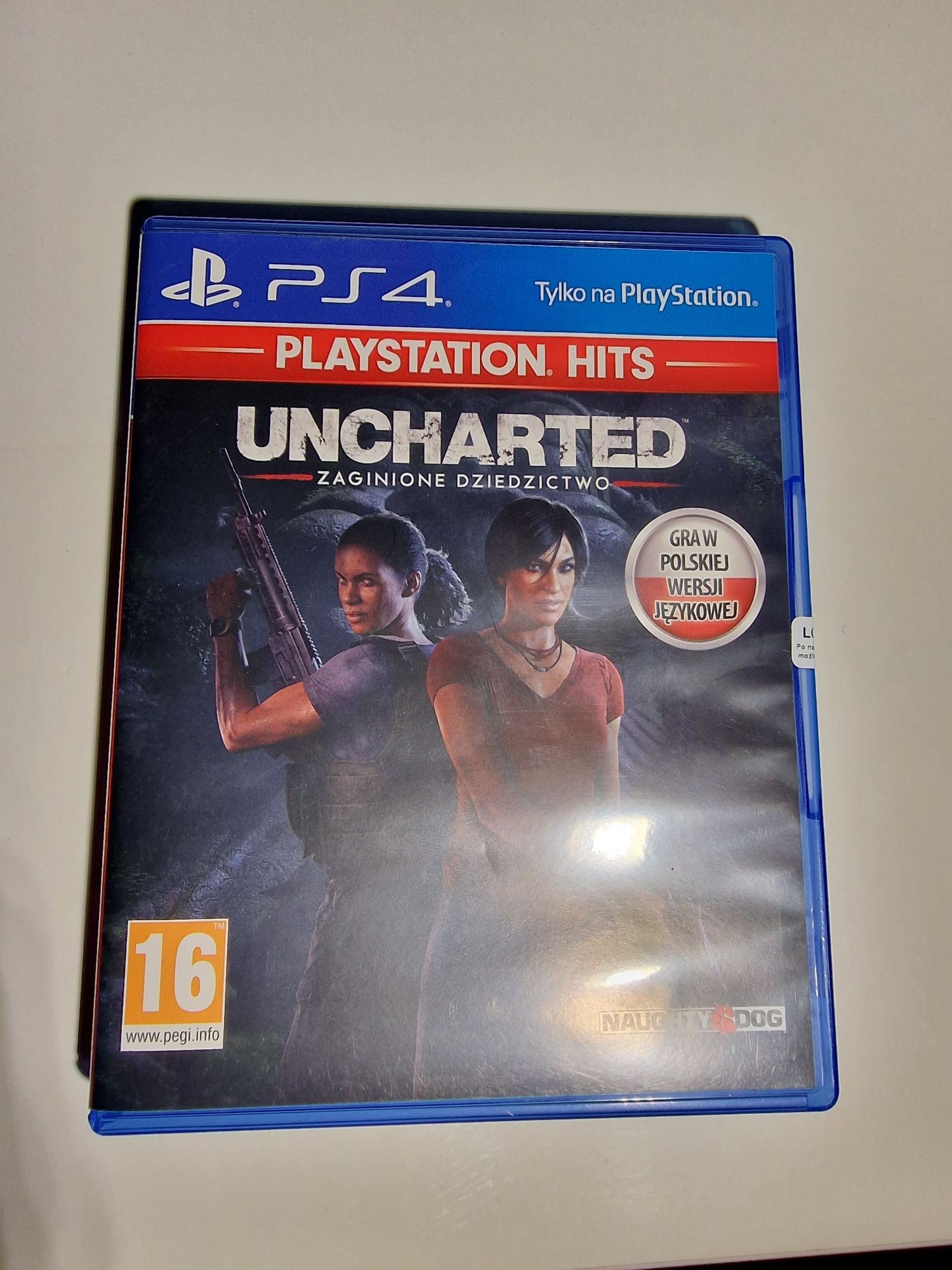 Uncharted zaginione dziedzictwo ps4 ps5