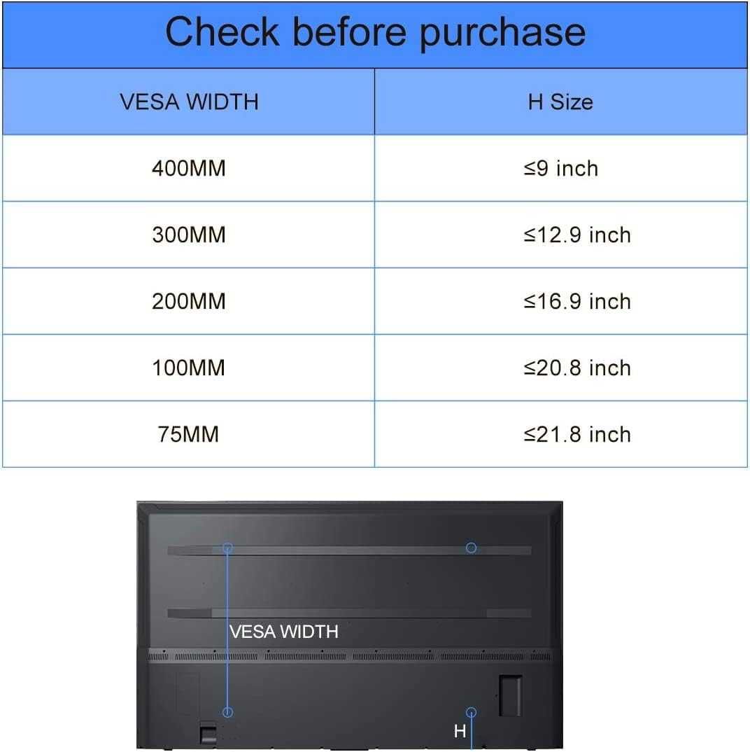 Suptek VESA Uniwersalny stojak nóżki do tv 22–65 cali LCD/LED/OLED