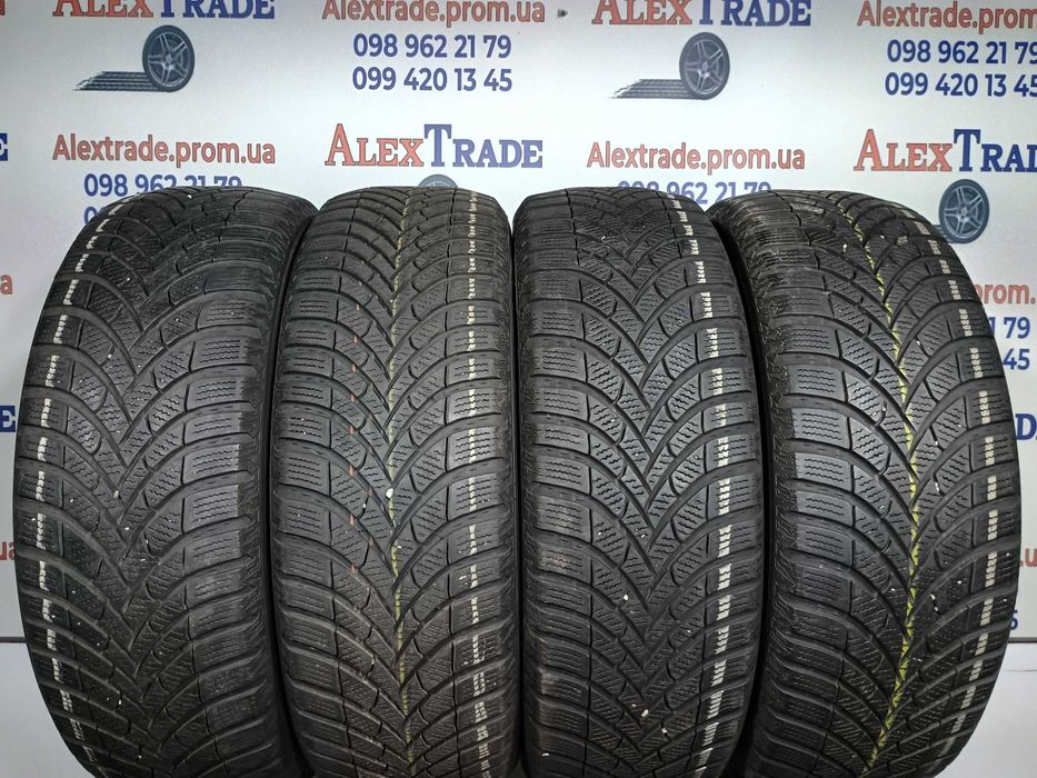 4 шт. 205/60 R16 Semperit Speed-Grip 5 зимові шини б/у, 6,5 мм