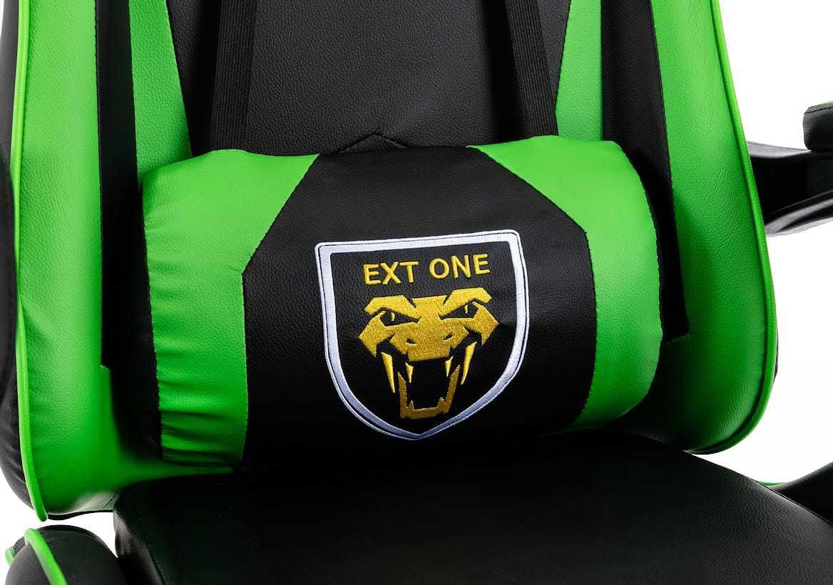 OKAZJA! Fotel Gamingowy, krzesło gracza EXT ONE Green