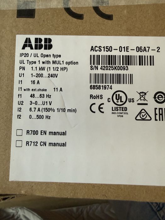 Abb falownik werterowy