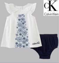 Плаття (туніка)+трусики набір для маленької дівчини Calvin Klein olx%