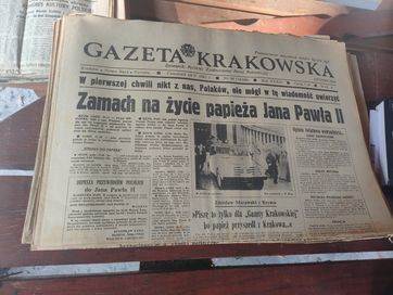 Stare gazety GAZETA Krakowska