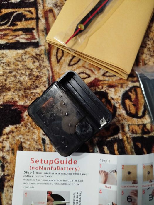 3D годинник настінний, збірний.