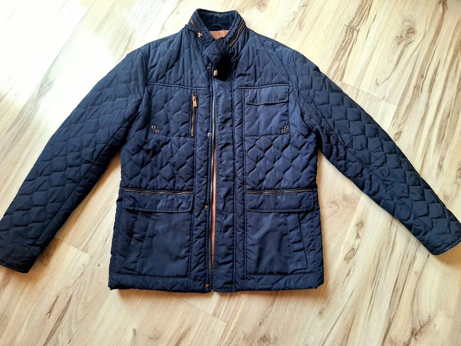 Kurtka męska L granatowa