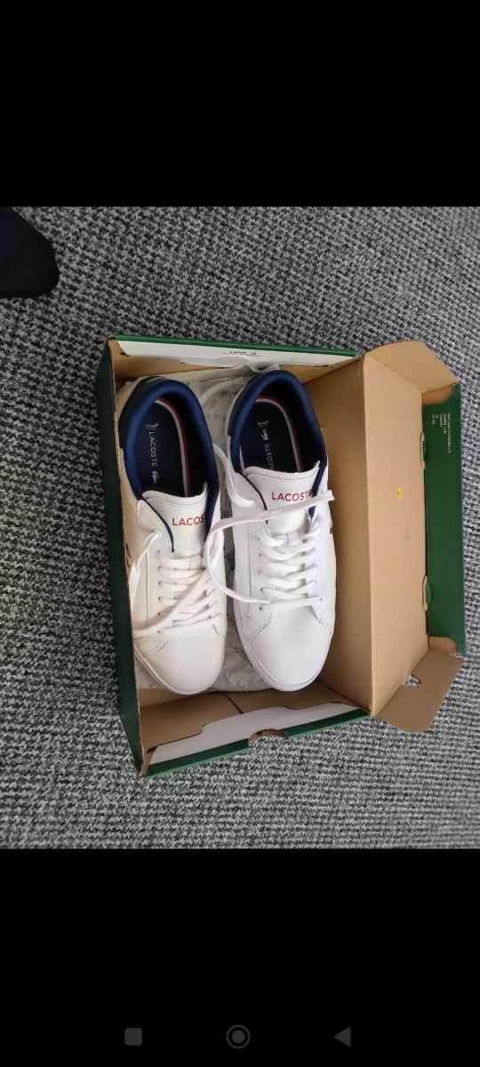 Nowe buty lacoste