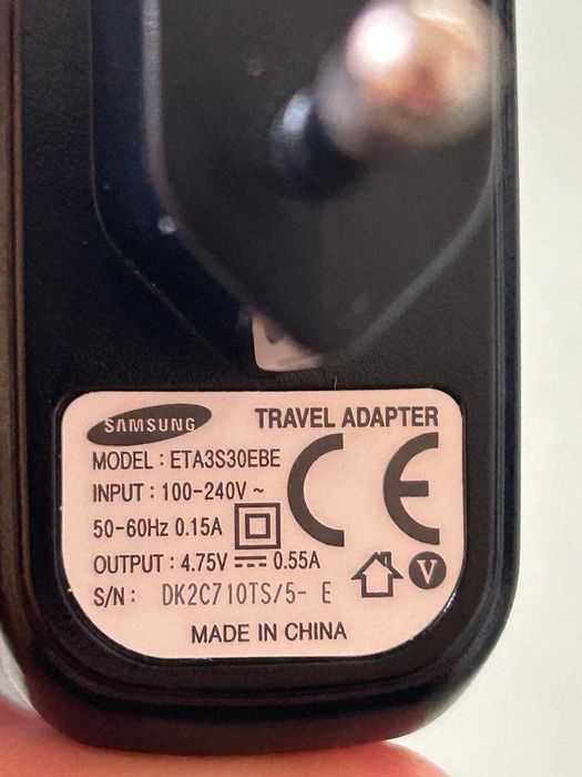 Carregador Samsung para telemóvel