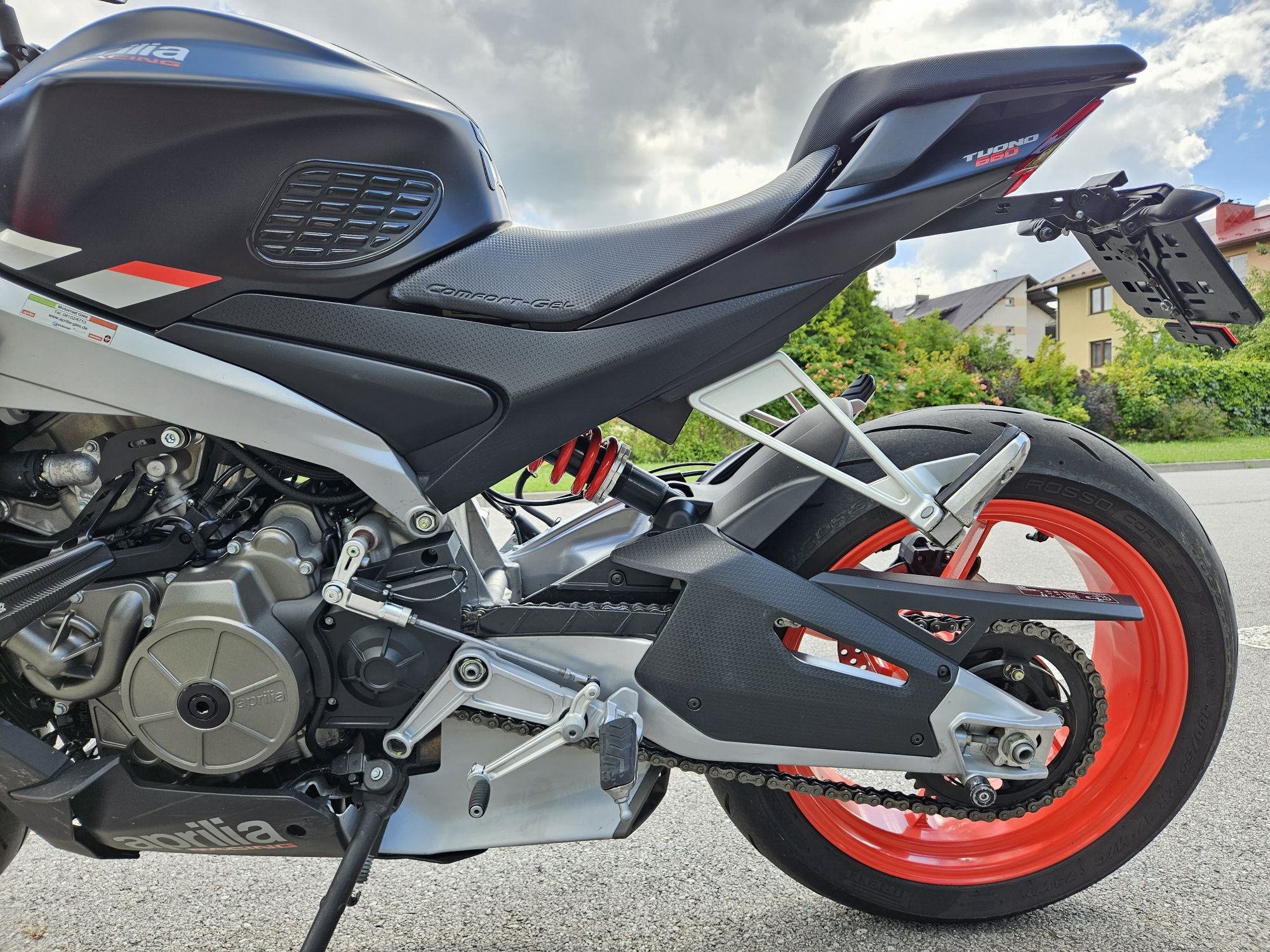 Aprilia tuono 660 rok rs kat. A2 mt07