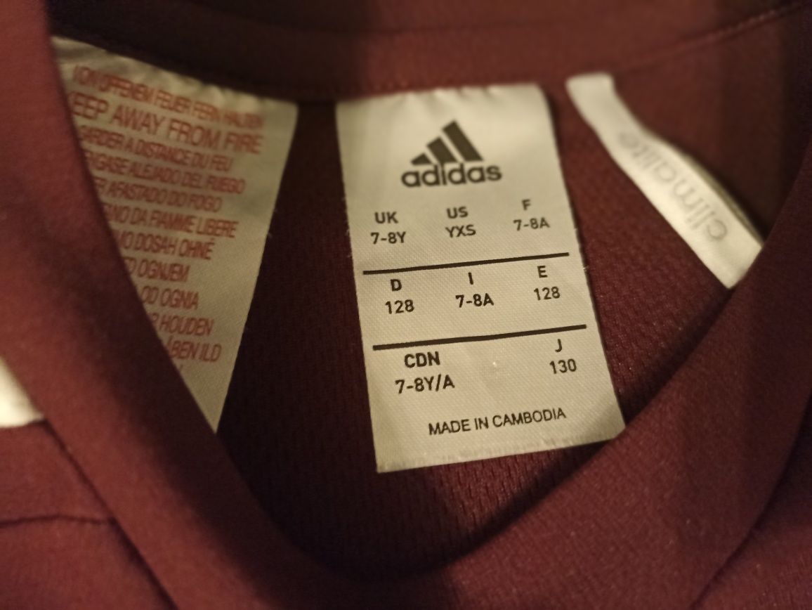 Koszulka Adidas climalite. Rozmiar 128.