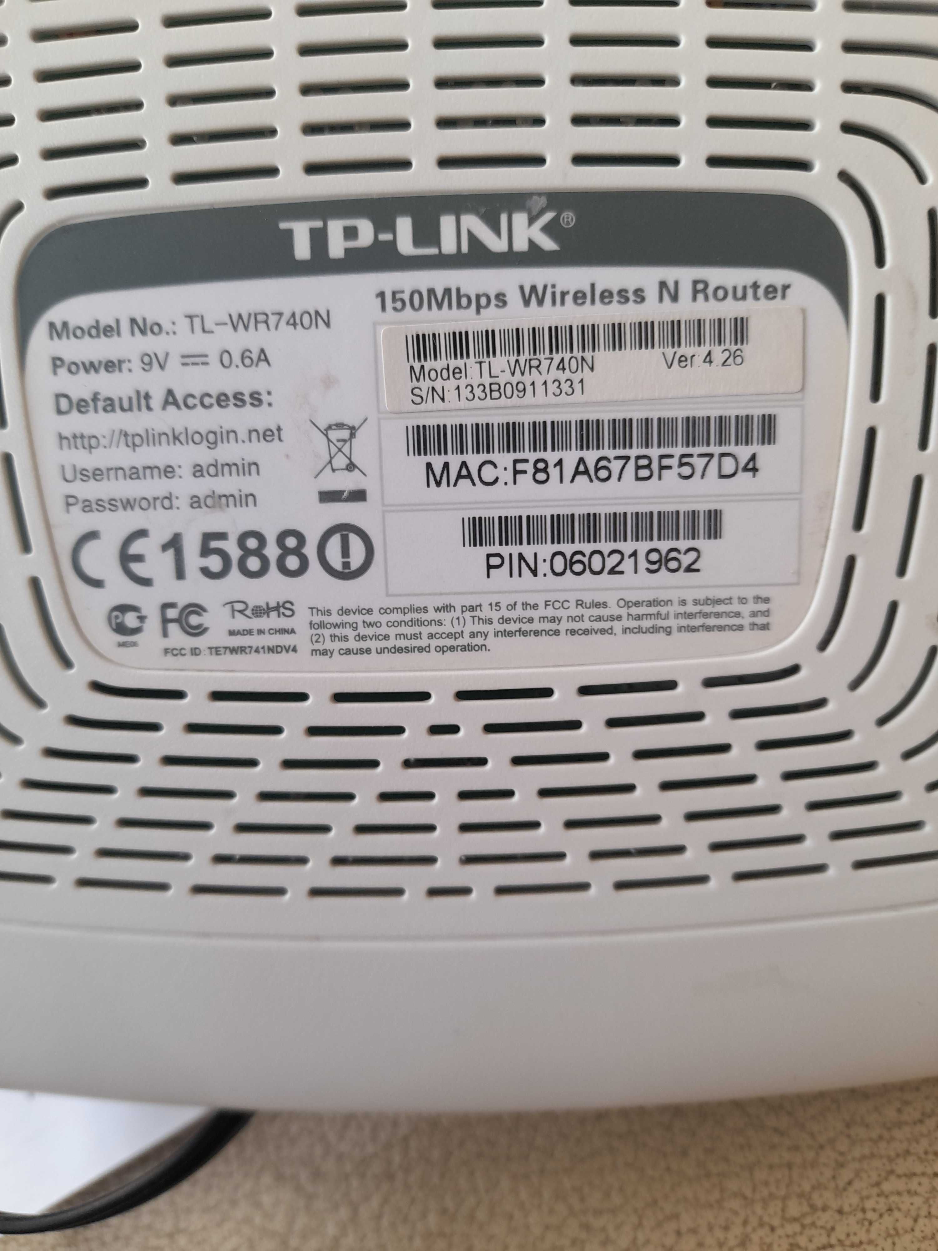 Router TP-Link 150 mbps
