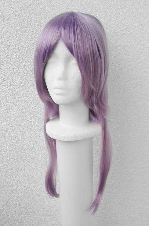 Shinoa Owari no Seraph of the end fioletowa peruka z warkoczem cosplay