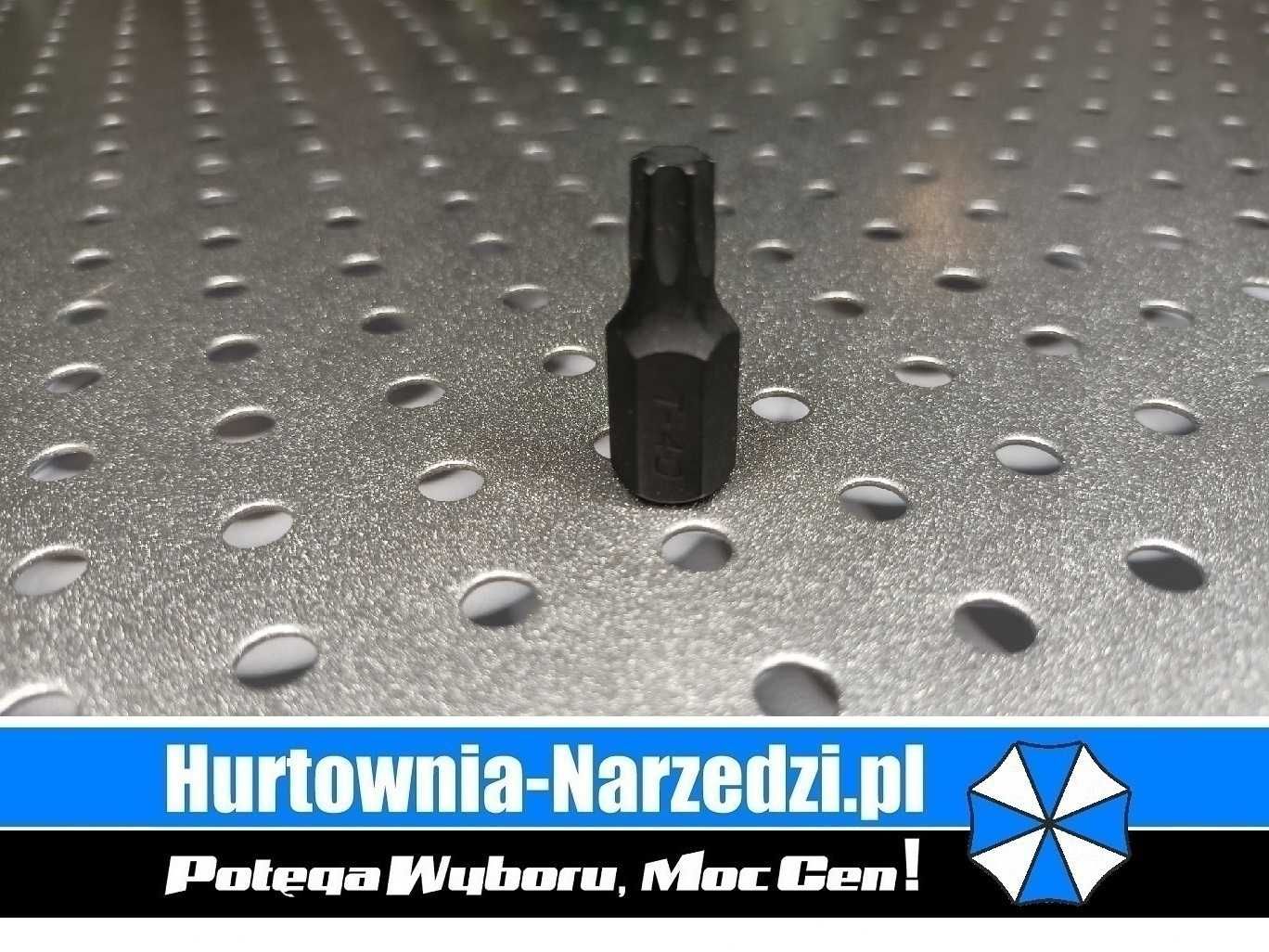 Bit TORX T40 x 10 mm długość 30 mm ze stali S2 HONITON