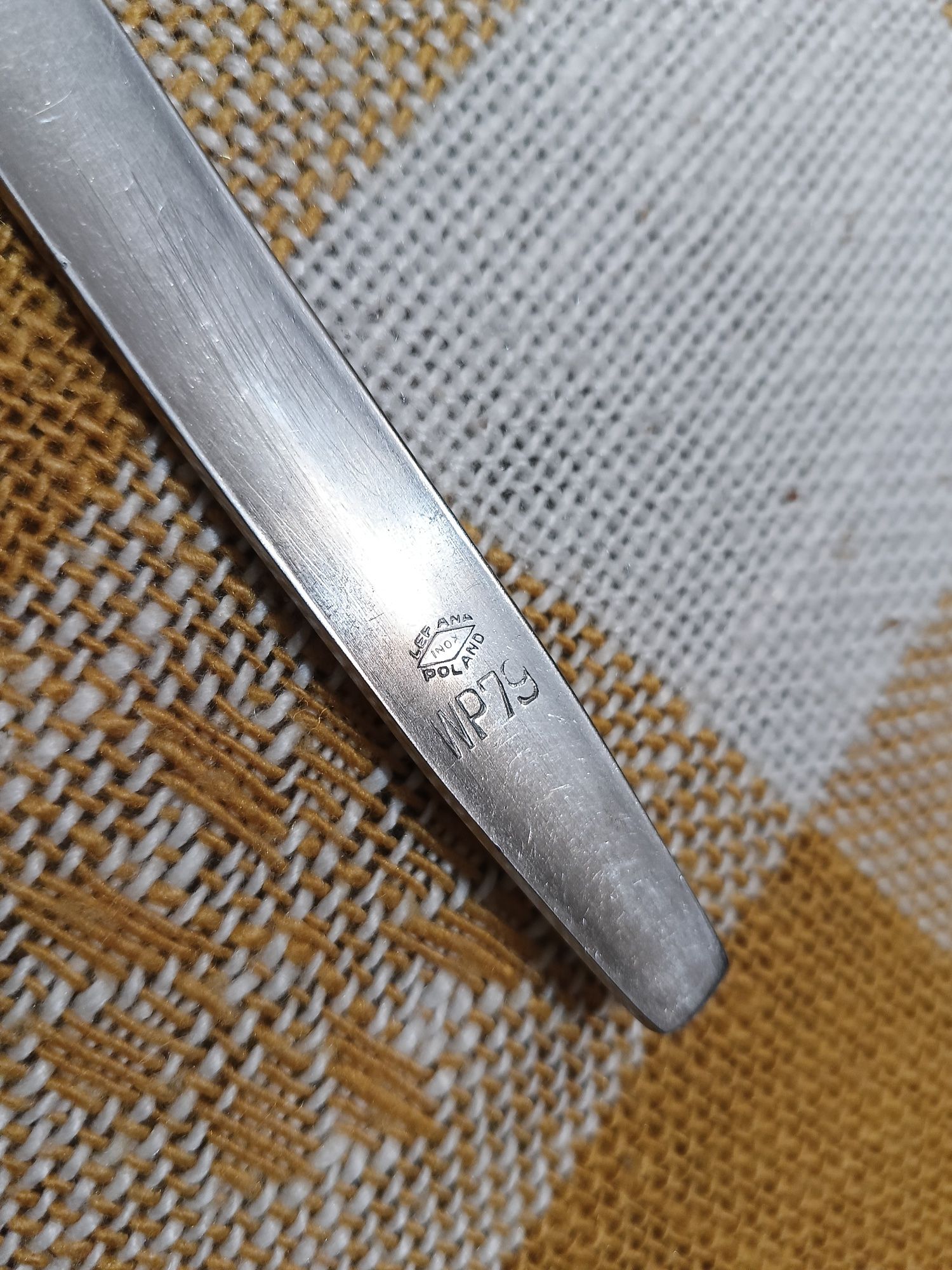 PRL LWP WP 79 widelec Kontrakt LEFANA INOX niezbędnik wojskowy POLAND