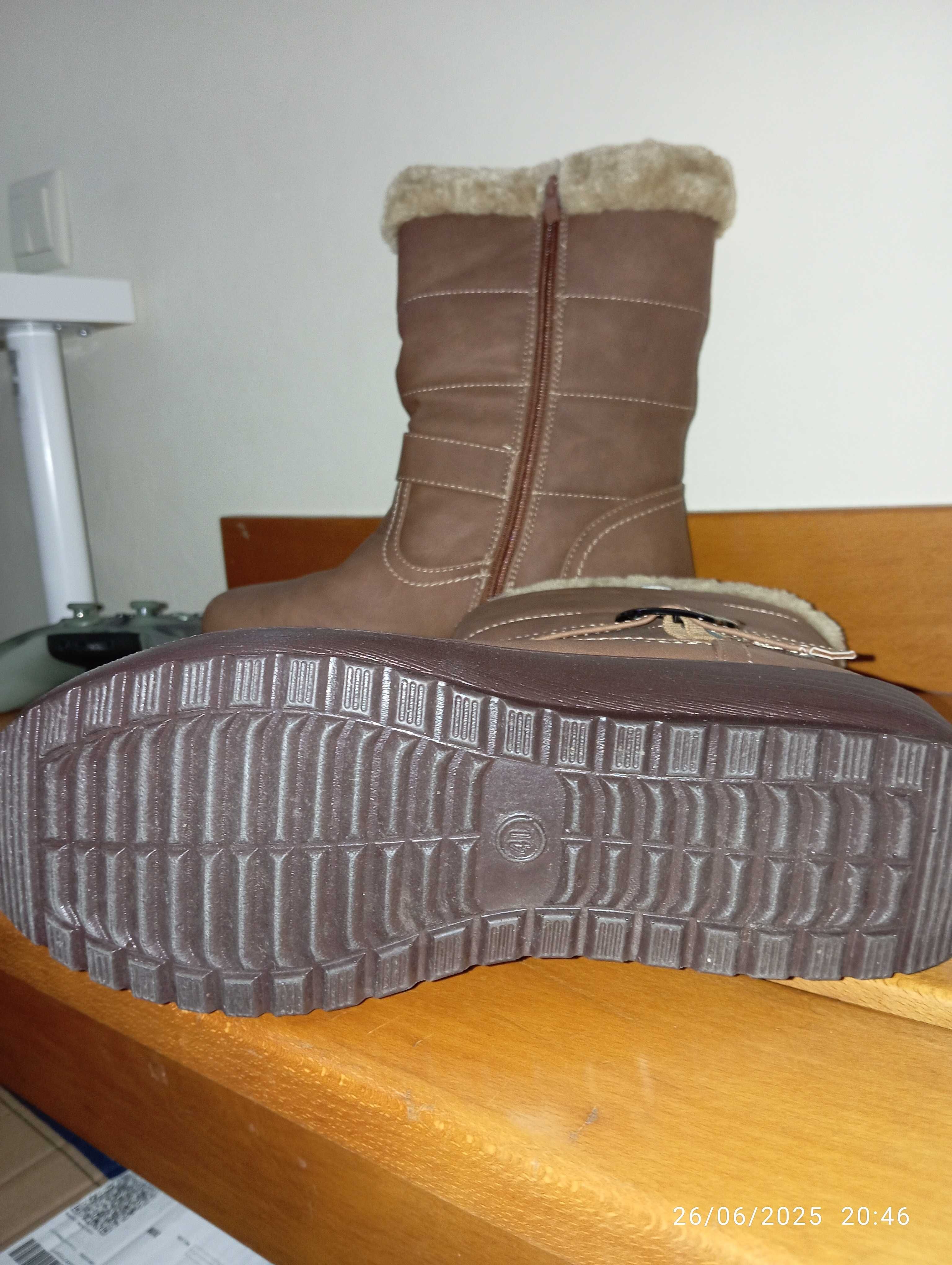 Bota Peluciada por Dentro