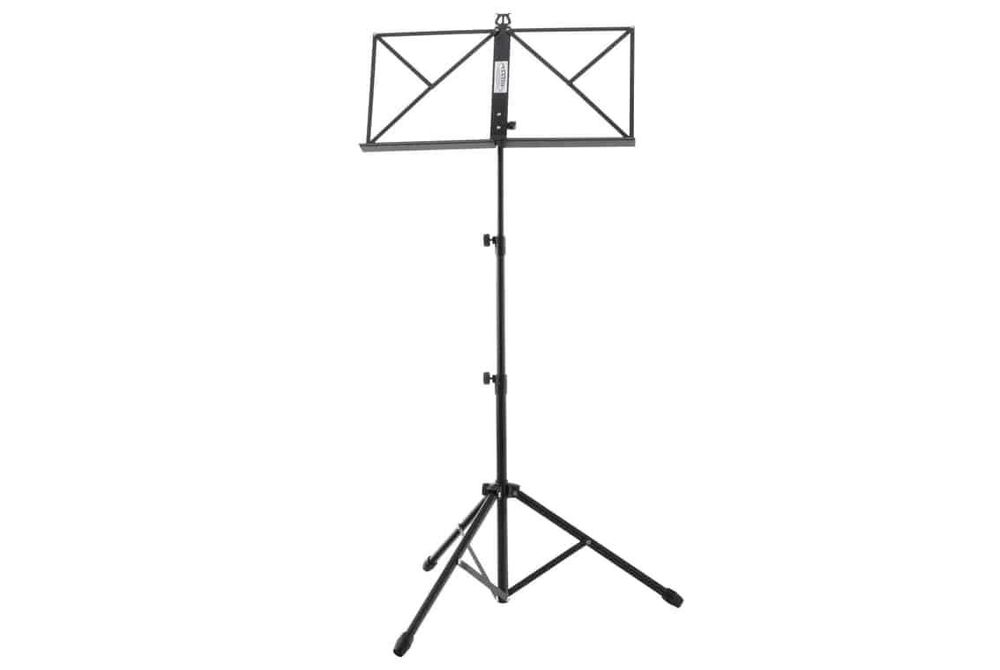 Stojak, pulpit do nut stabilna, trójnożna konstrukcja - czarny