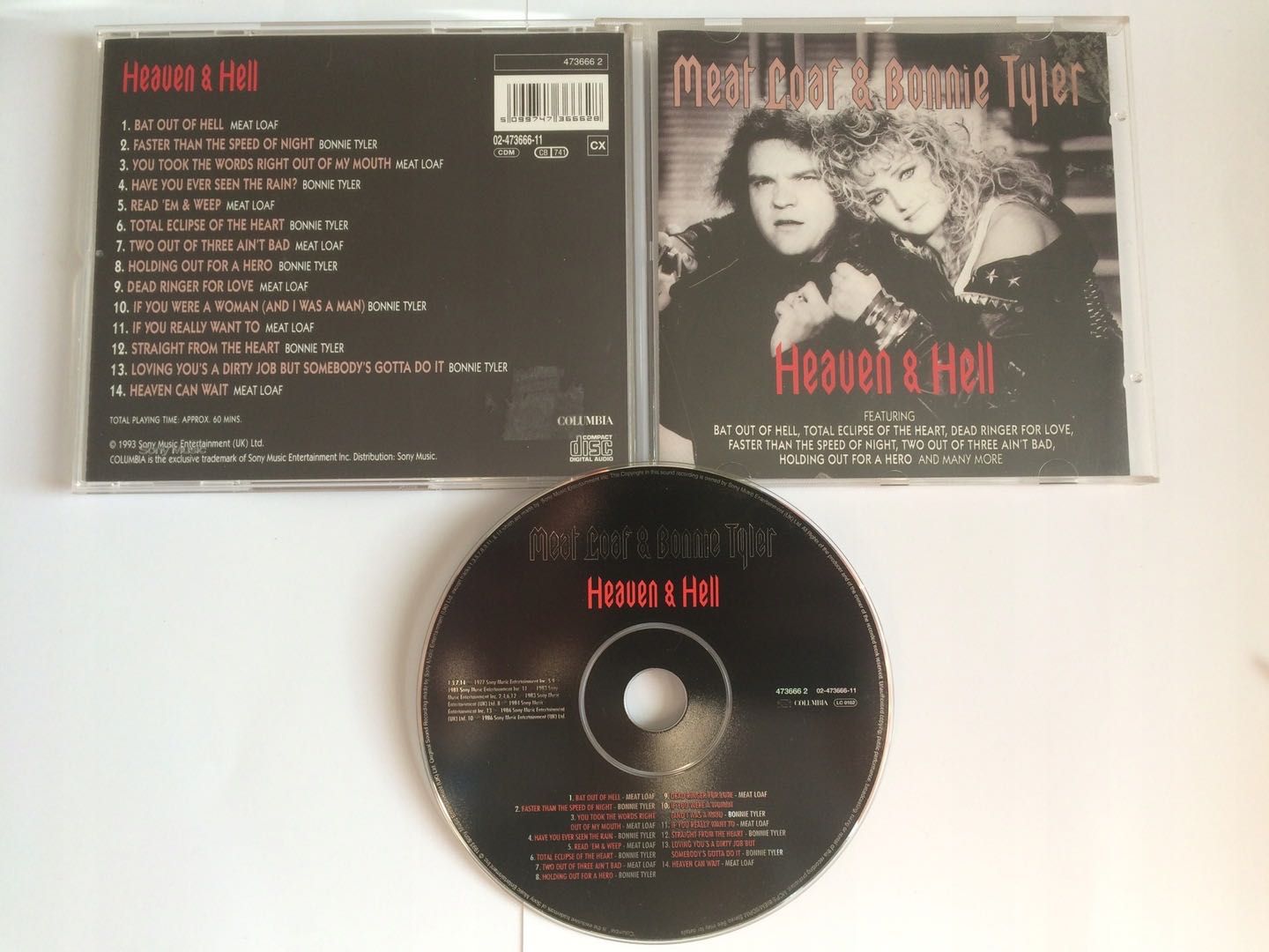 Meat Loaf & Bonnie - Heaven And Hell (CD)