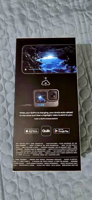 Go Pro 12 Black - Novo