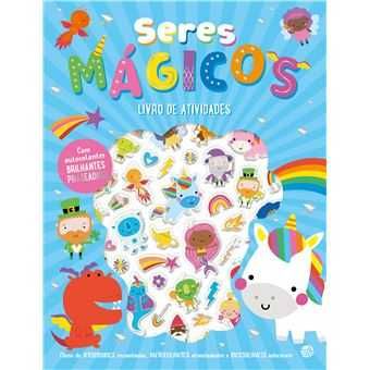 Livro de Atividades com Autocolantes: Seres Fantásticos/ Seres Mágicos