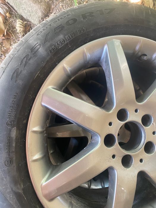 Jantes 17 com pneus Mercedes w205