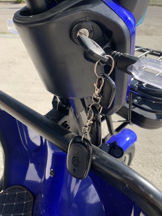 Crosser transit TR-5 тр4 TR-4 800W 72V 20Ah Blue Электроскутер три