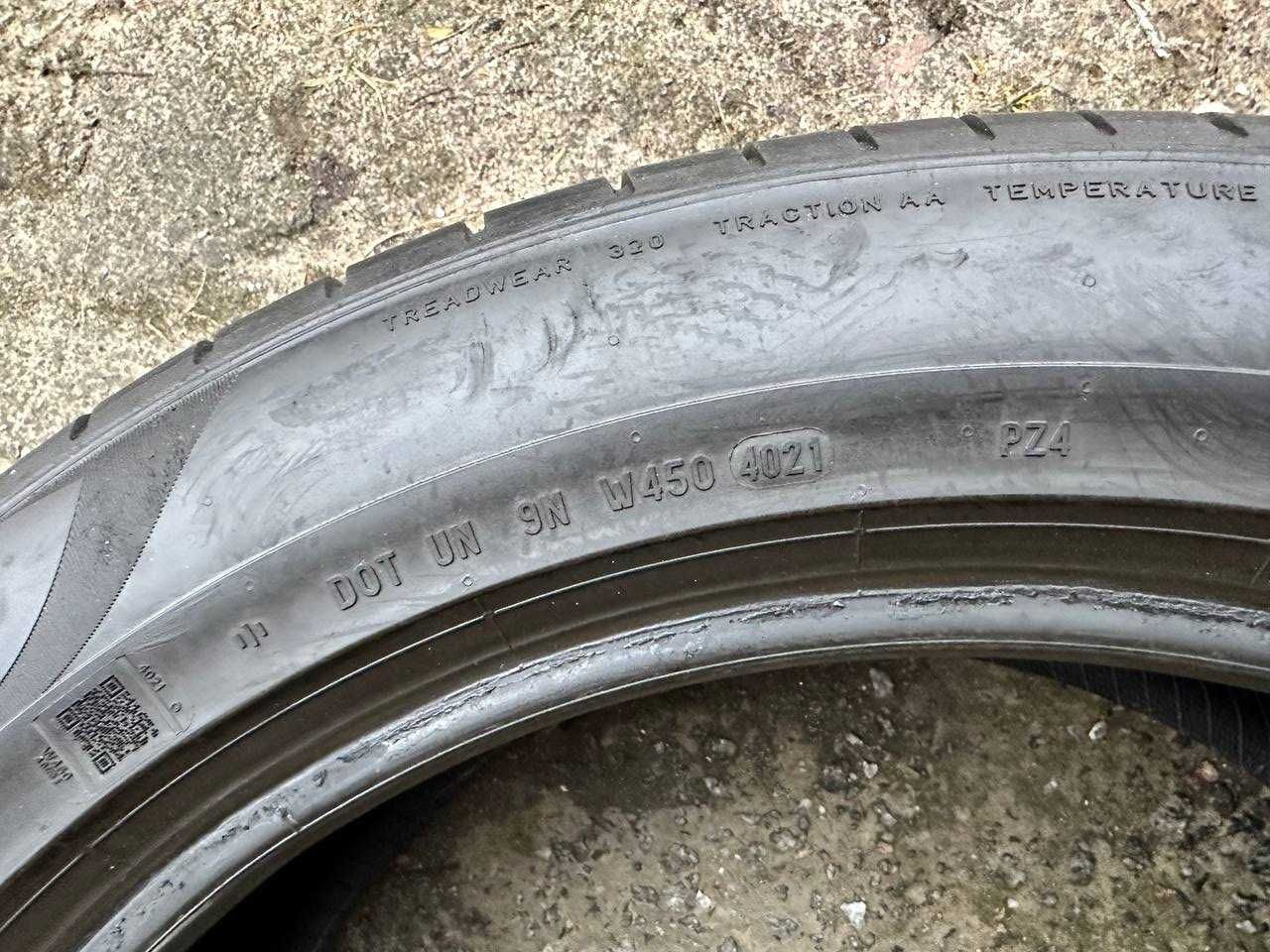 Літні шини 285/45R21 Pirelli P Zero PZ4 Run Flat 2021 рік