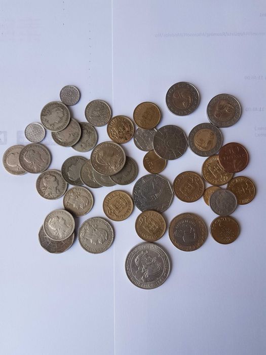 Moedas de escudos