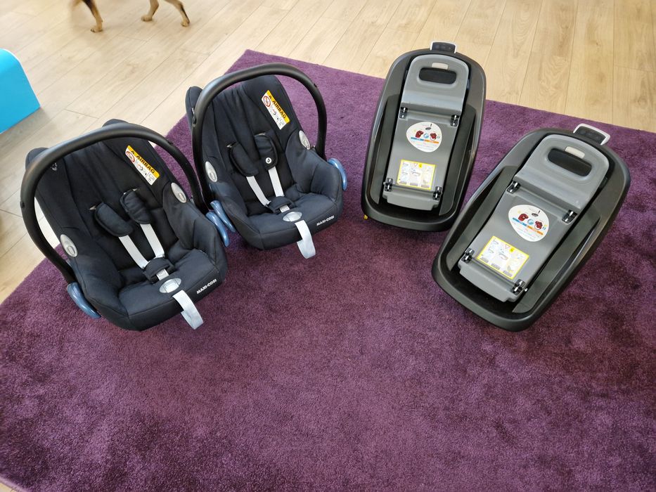 Foteliki Maxi-Cosi CabrioFix + baza FamilyFix