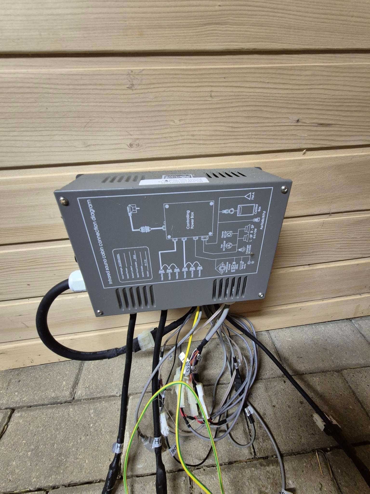 Sauna INFRARED infrarot podczerwień full spectrum swiatło czerwone 2w1