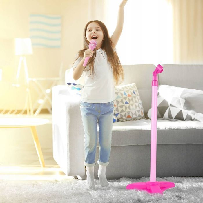 Gitara Elektryczna Rockowa+ Mikrofon Na Statywie